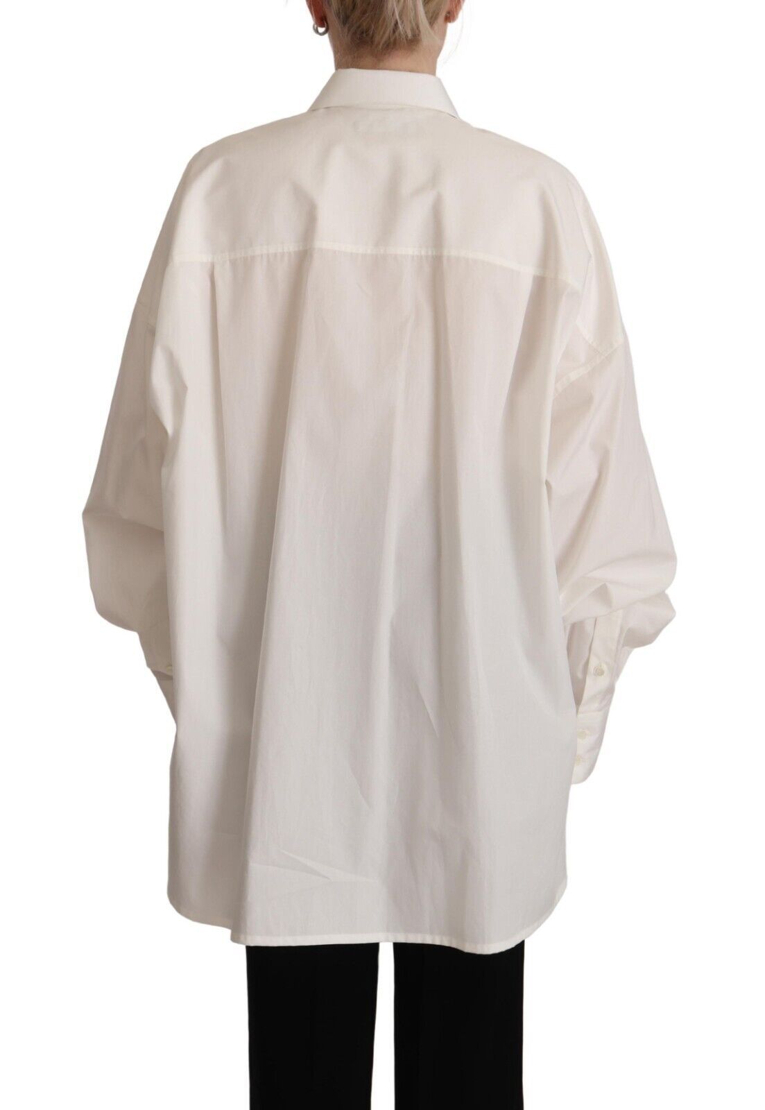 Dolce & Gabbana Timeless White Polo Top - Elegance Meets Comfort