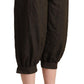 GF Ferre Chic Cropped Harem Pants in Luxe Brown Blend