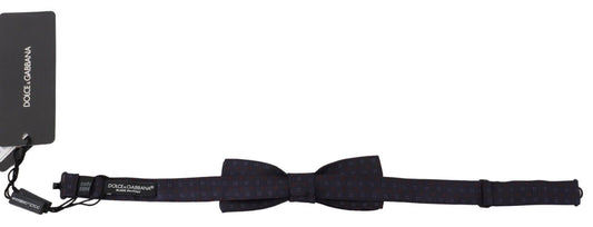 Dolce & Gabbana Elegant Silk Patterned Bow Tie