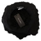 Dolce & Gabbana Elegant Sun-Ready Black Designer Hat