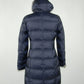 Emilio Romanelli Blue Polyester Puffer Jacket for Enhanced Warmth