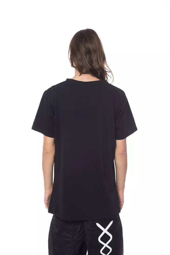 Nicolo Tonetto Black Cotton T-Shirt
