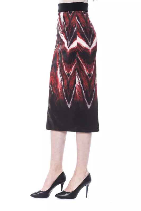 BYBLOS Elegant Multicolor Long Pencil Skirt