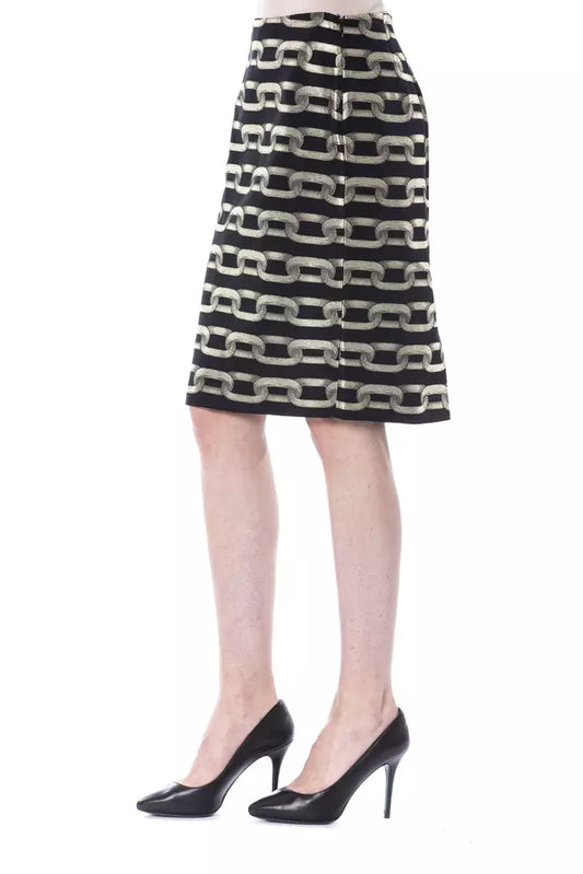 BYBLOS Chic Black Tube Skirt for Sophisticated Style