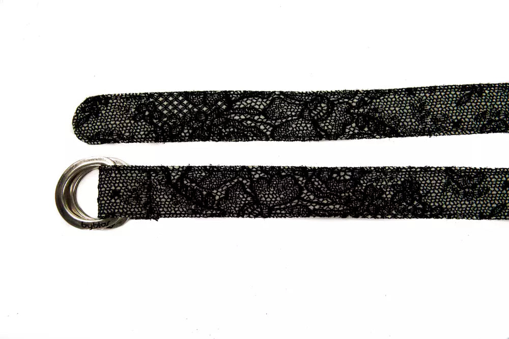 BYBLOS Black Wool Belt