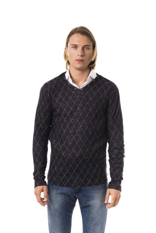BYBLOS Black Cotton Sweater