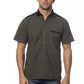 Verri Army Regular Fit Cotton Blend Shirt