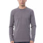 Verri Elegant Long Sleeve Gray T-Shirt