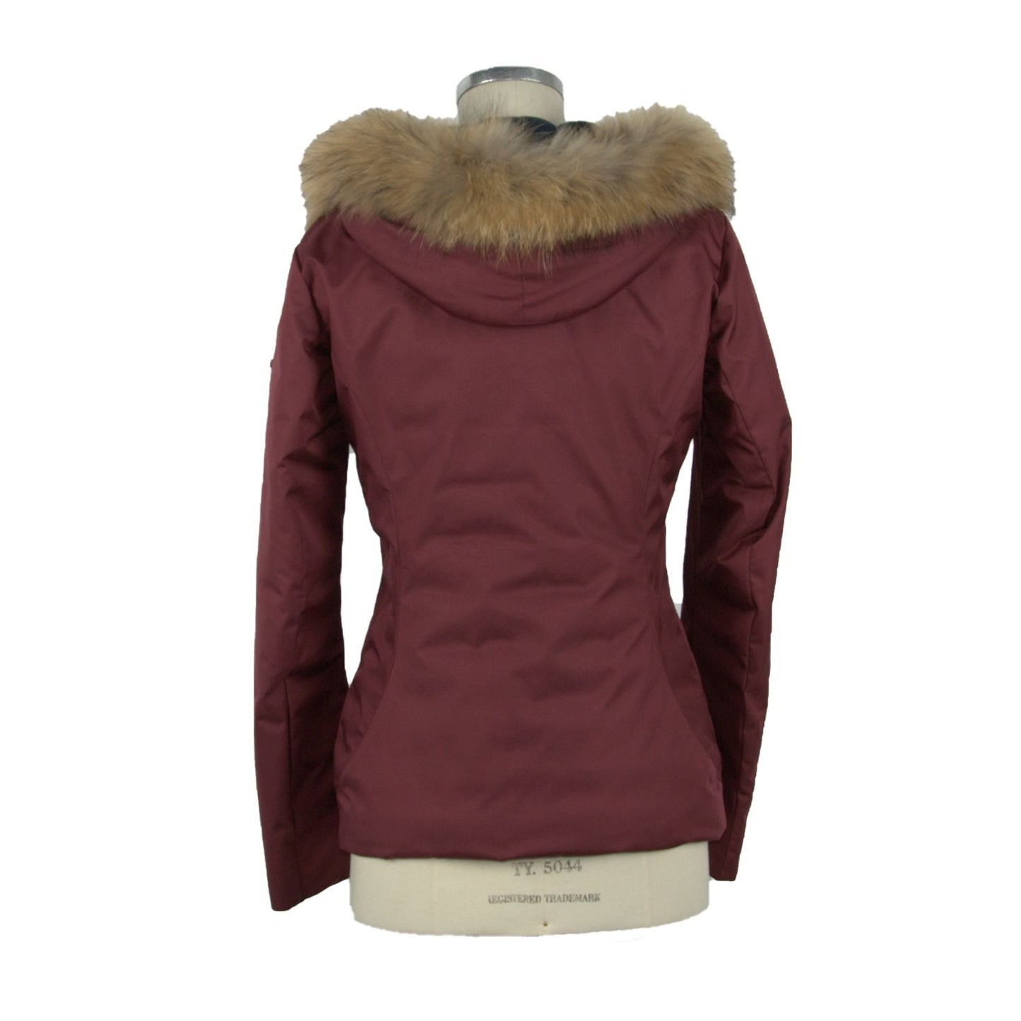 Refrigiwear Chic Pink Hooded Wool-Effect Jacket