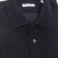 Robert Friedman Sleek Medium Slim Collar Cotton Shirt