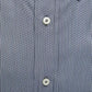 Robert Friedman Elegant Blue Cotton Button-Down Shirt
