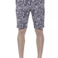 PT Torino Elegant Patterned Men's Bermuda Shorts