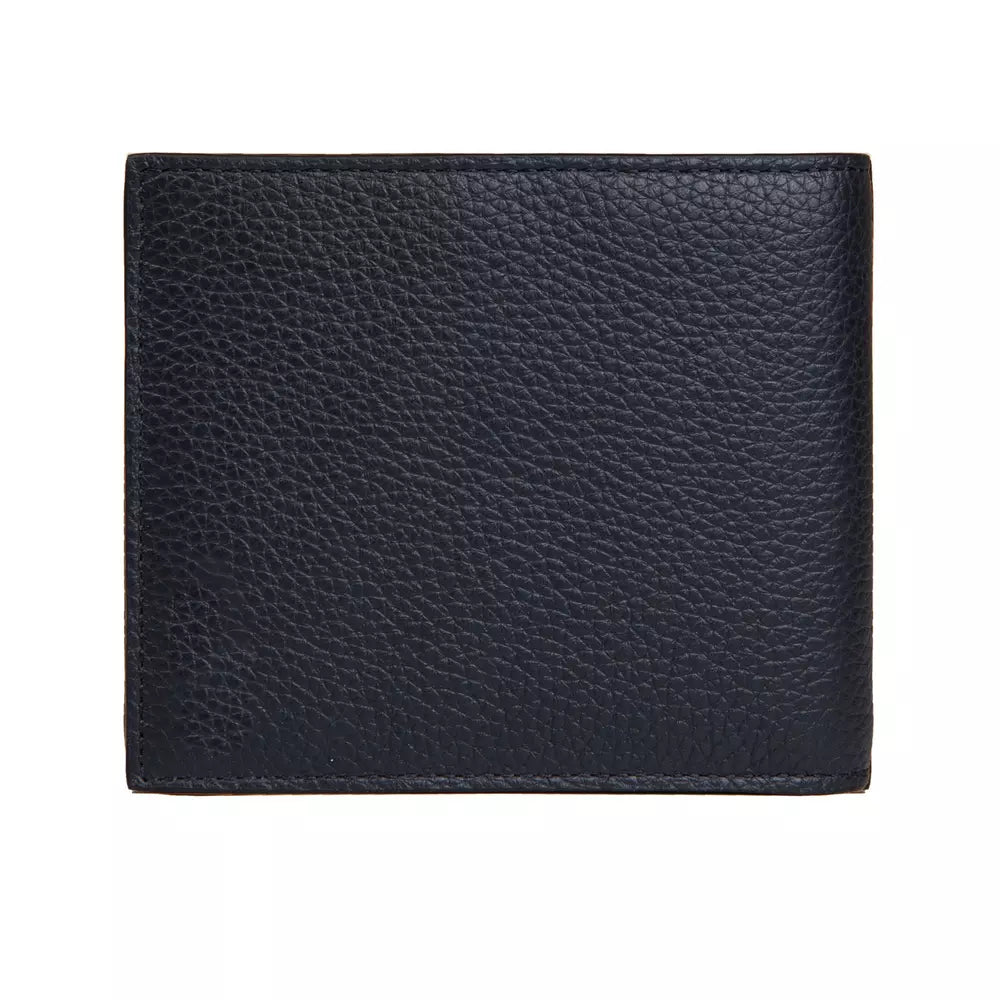 Neil Barrett Blue Leather Wallet