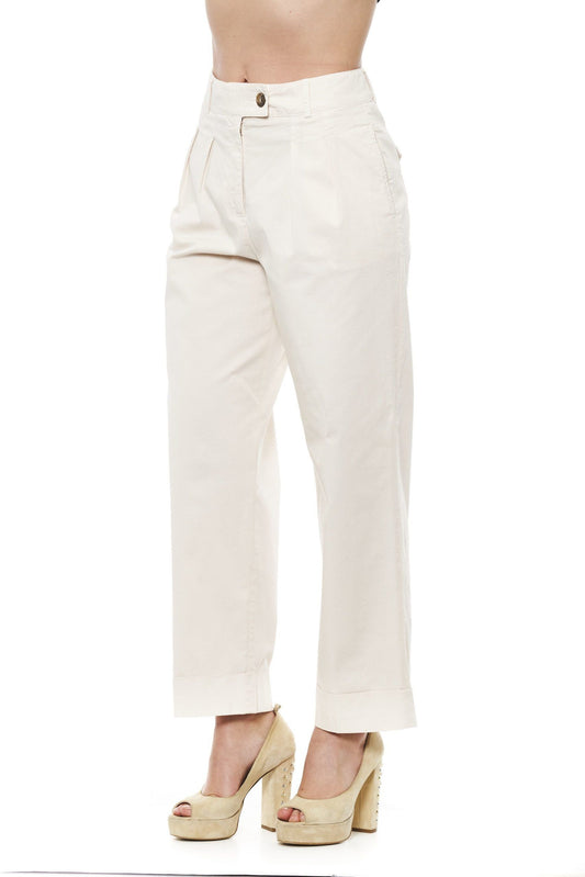 Peserico Beige Cotton Jeans & Pants