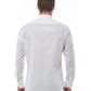 Bagutta Elegant Italian Collar Cotton Shirt in White