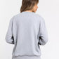 Trussardi Oversized Cotton-Blend Round-Neck Sweatshirt