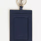 Trussardi Blue Leather Keychain