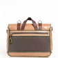 Trussardi Beige Leather Briefcase