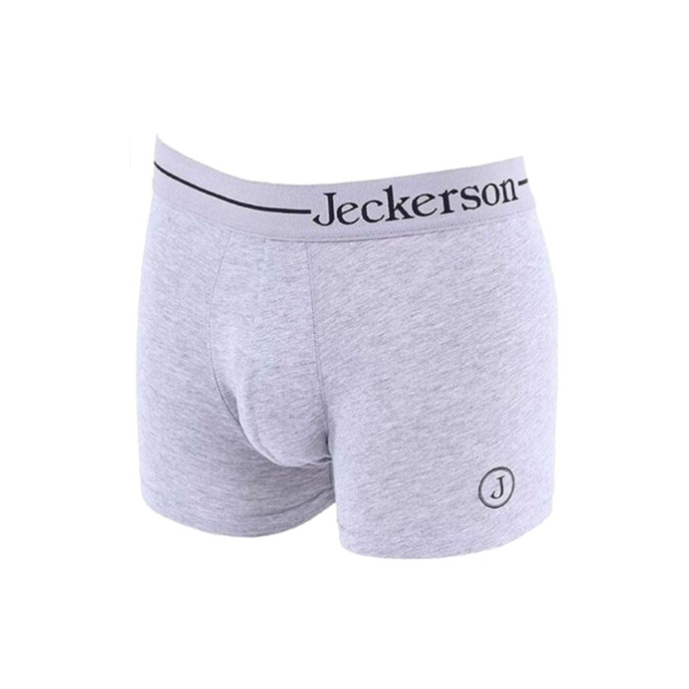 Jeckerson Sleek Monochrome Boxers with Signature Logo
