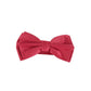 Emilio Romanelli Elegant Red Silk-Effect Bow Tie