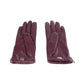 Cavalli Class Red Leather Di Lambskin Glove