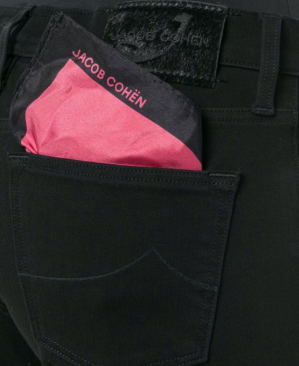 Jacob Cohen Sleek Black Kimberly Slim Jeans