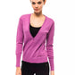 Ungaro Fever Chic V-Neck Sweater with Dazzling Applications